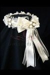 Ivory Crown for flower girl - JCR0047