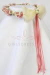 Coral Head piece for the flower girl
