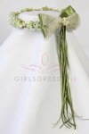 Sage Head piece for the flower girl