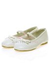 White Infants and Toddler Ballet Formal Shoes
