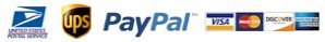 UPS/USPS,Visa/Master/Amex/Discover/Paypal