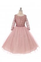 Mauve Stunning Girl Dress