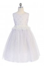 Lavender Lace Heart Dress