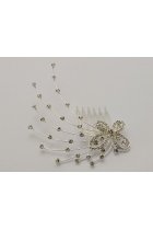 Butterfly Rhinestone Hair Accessory