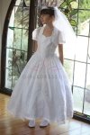Beautiful halter top taffeta dress with embroidered organza overlay