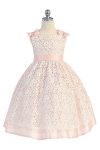 Mint Sleeveless Lace Flower Girl Dress Mint Sleeveless Lace Flower Girl Dress
