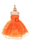 Clover Asymmetric Layered Ruffle Flower Girl Dress