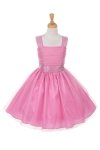Jade Bling Bling Shiny Studded with Rhinestone Tulle Flower Girl Dress Jade Bling Bling Shiny Studded with Rhinestone Tulle Flower Girl Dress