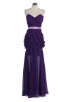 Red Strapless Sweetheart Spinning Gathered Short Prom Dress with Chiffon Layered Train