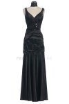 Fuchsia Pleated Bodice with Floral Detail Mermaid Bridesmaid Dress