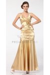 Fuchsia Pleated Bodice with Floral Detail Mermaid Bridesmaid Dress