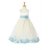 Ivory/Baby Blue