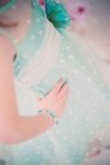 Lilac Organza Polkadot Flower Girl Dress Lilac Organza Polkadot Flower Girl Dress