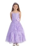 Fuchsia Jeweled Bodice Ruffle Layered Organza Flower Girl Dress Fuchsia Jeweled Bodice Ruffle Layered Organza Flower Girl Dress