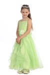 Fuchsia Jeweled Bodice Ruffle Layered Organza Flower Girl Dress Fuchsia Jeweled Bodice Ruffle Layered Organza Flower Girl Dress