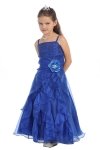 Fuchsia Jeweled Bodice Ruffle Layered Organza Flower Girl Dress Fuchsia Jeweled Bodice Ruffle Layered Organza Flower Girl Dress