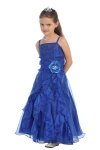 Fuchsia Jeweled Bodice Ruffle Layered Organza Flower Girl Dress Fuchsia Jeweled Bodice Ruffle Layered Organza Flower Girl Dress