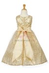 Fuchsia Sleeveless Tulle Sequin Dress