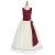 Burgundy/Ivory