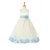 Ivory/Baby Blue