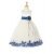 Ivory/Royal Blue