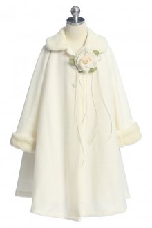 Fleece Cape Style Coat Fleece Cape Style Coat