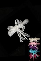 Flower Rhinestone Rubber Band