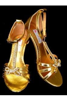 Gold Girl Shoes