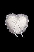 Heart ring pillow