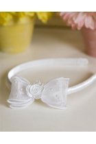 Organza Bow Headband