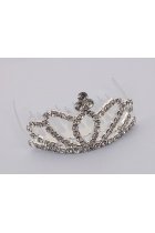 Rhinestone Small Tiara F