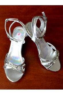 Silver Girl Shoes