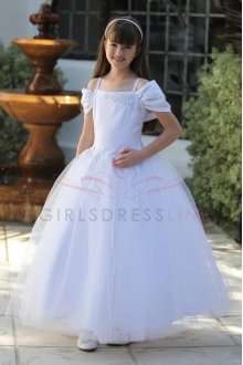 Sparkly tulle First Communion Dress