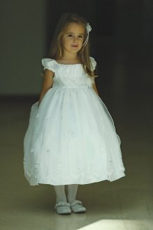 White Crinkled Taffeta Dress MDR394-WH White Crinkled Taffeta Dress MDR394-WH