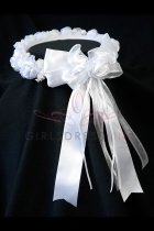 White Crown for flower girl