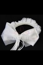 White Hair Bun Wrap