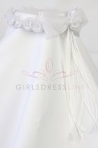 White Head piece for the flower girl