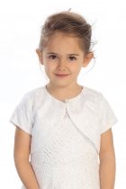 White Lace Bolero Jacket