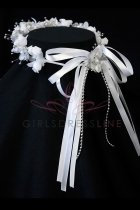 White/Silver Crown for flower girl