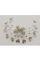 Butterfly Rhinestone Hair Accessory