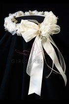 Ivory Crown for flower girl