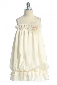 Ivory Ruffle Flower Girl Dress Ivory Ruffle Flower Girl Dress