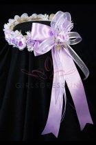 Lilac Crown for flower girl