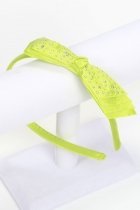 Lime Simple Rhinestone Headband