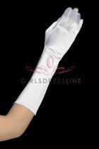 Long Satin Gloves