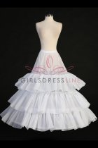 Petticoat for Woman Dress with 3 Tiered layers