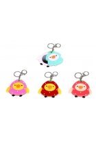 Pink Penguin Keychain