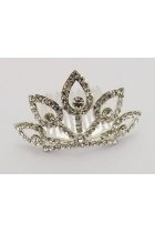 Rhinestone Small Tiara - F