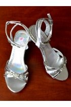 Silver Girl Shoes