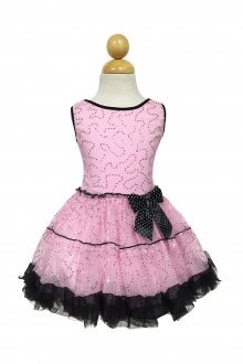 Pink Sequin Tulle Girls Tutu Dress Pink Sequin Tulle Girls Tutu Dress